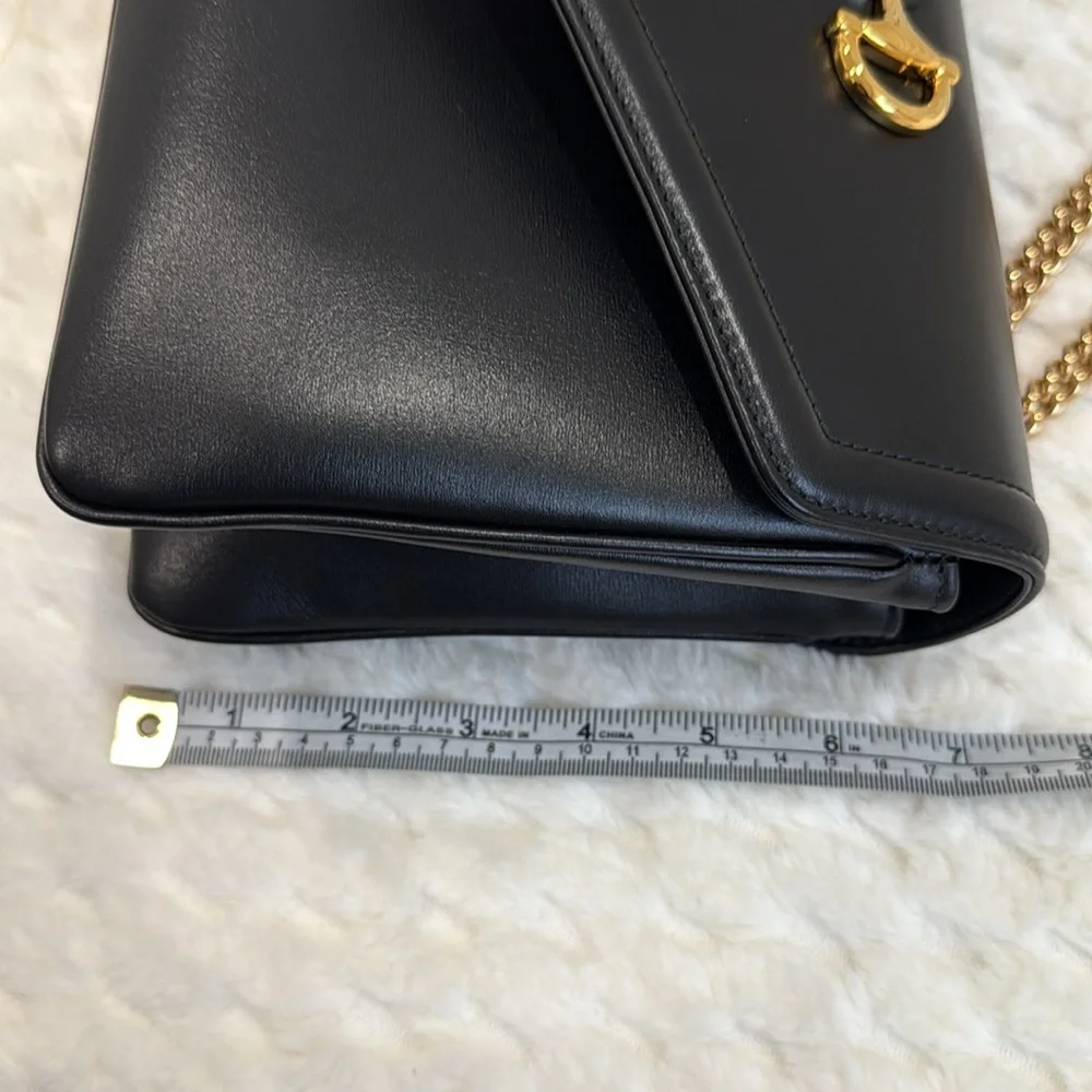 Gucci Leather Rajah Chain Shoulder Handbag-537241-Authentic-NWT - Picture 12 of 16